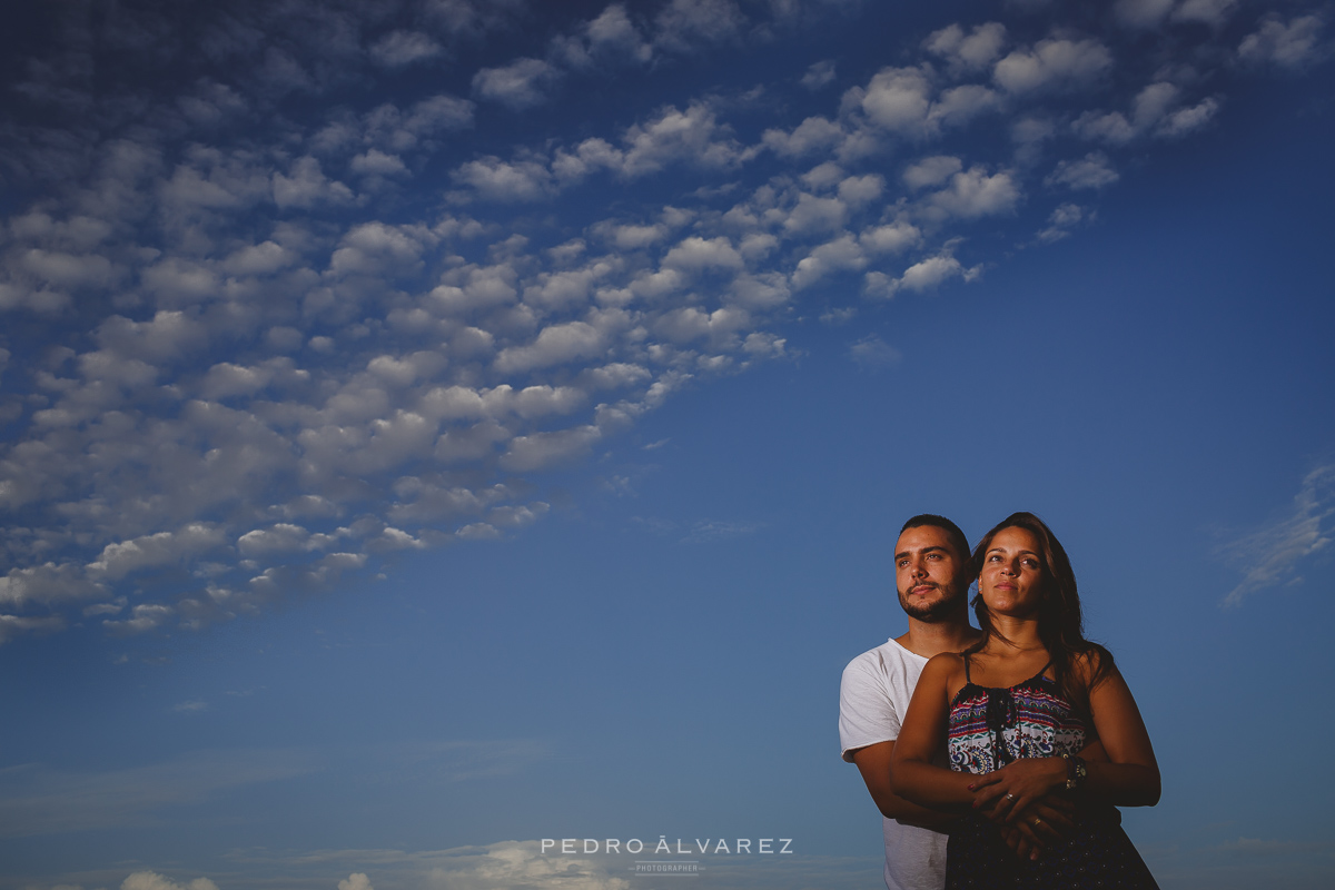 Sesión de fotos de pareja en las Dunas de Maspalomas