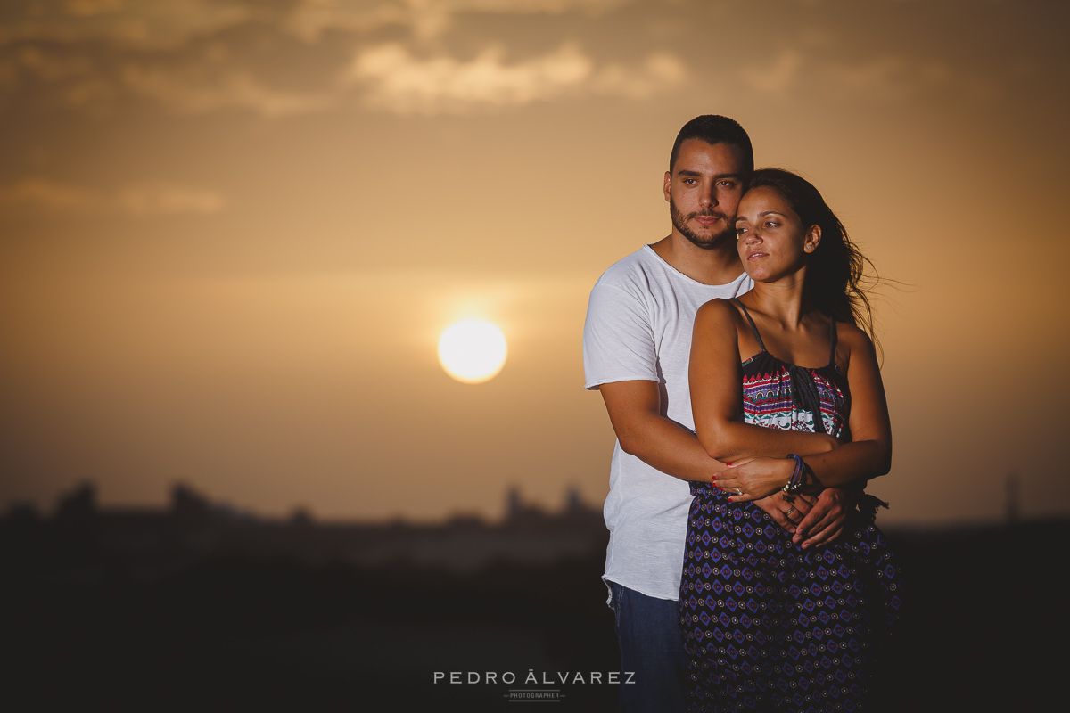 Sesión de fotos de pareja en las Dunas de Maspalomas