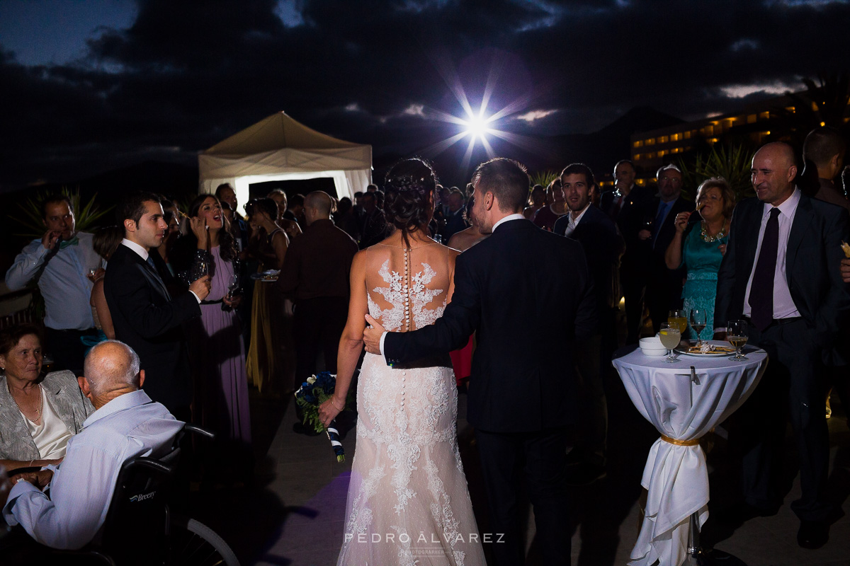 Reportaje de fotos de boda en Lanzarote Hotel Costa Calero