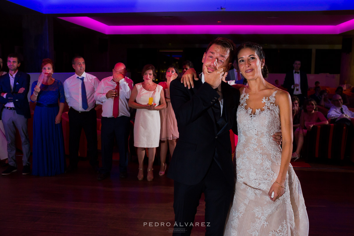 Reportaje de fotos de boda en Lanzarote Hotel Costa Calero