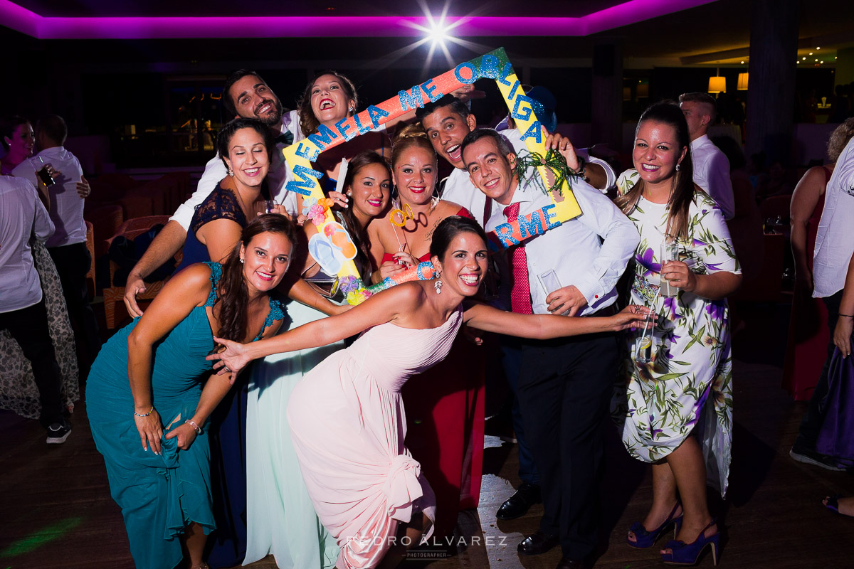 Reportaje de fotos de boda en Lanzarote Hotel Costa Calero