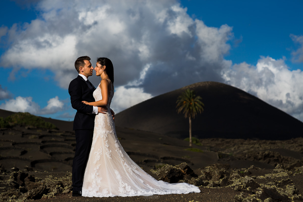 Fotos de boda en Lanzarote post boda Lanzarote