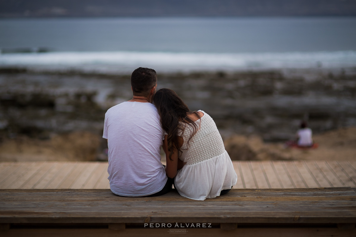 Fotos de boda en Las Palmas de Gran Canaria pre boda Confital