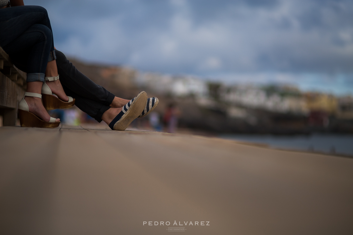 Fotos de boda en Las Palmas de Gran Canaria pre boda Confital