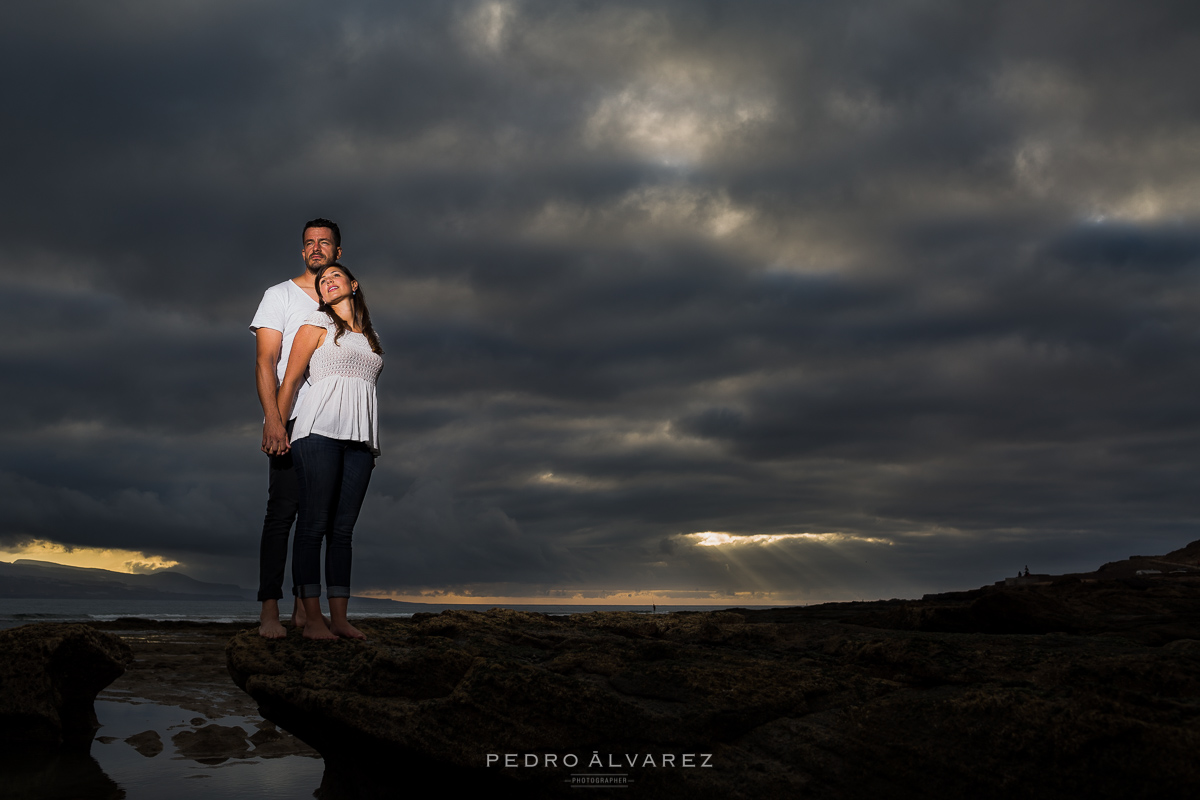 Fotos de boda en Las Palmas de Gran Canaria pre boda Confital