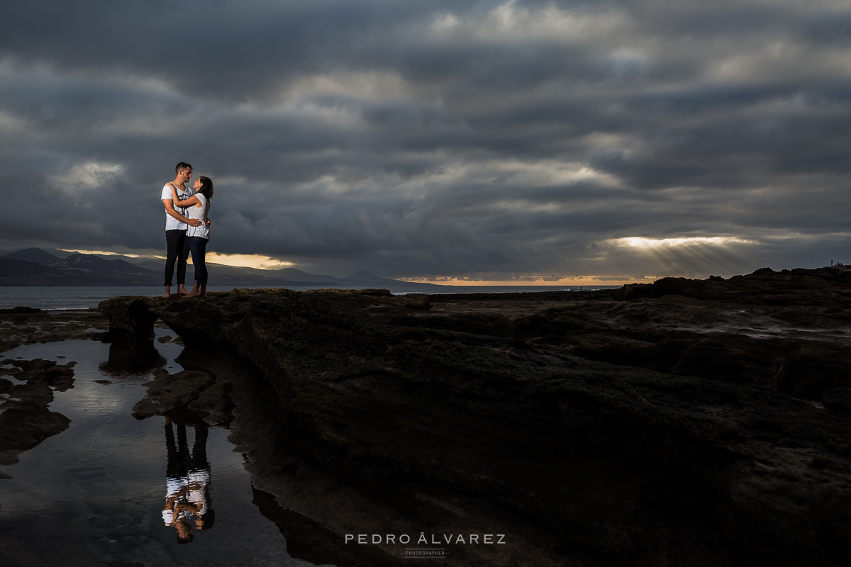 Fotos de boda en Las Palmas de Gran Canaria pre boda Confital