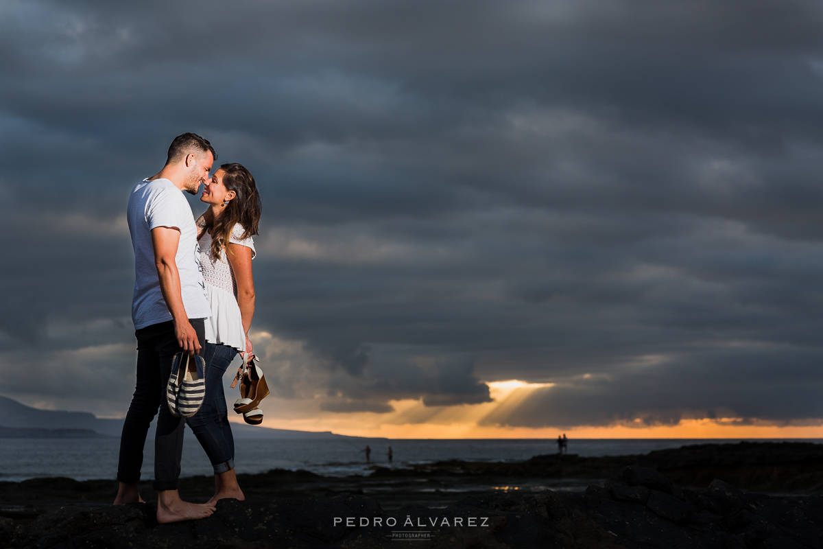 Fotos de boda en Las Palmas de Gran Canaria pre boda Confital