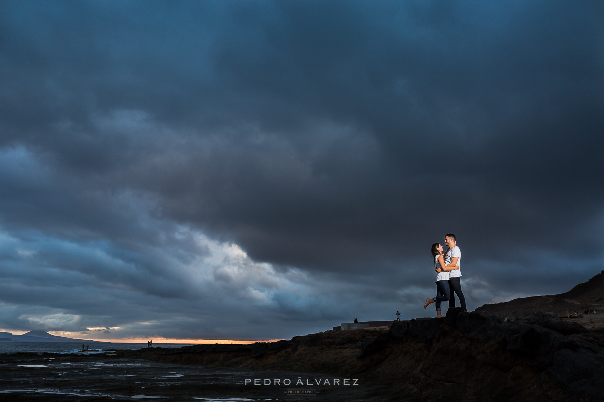 Fotos de boda en Las Palmas de Gran Canaria pre boda Confital