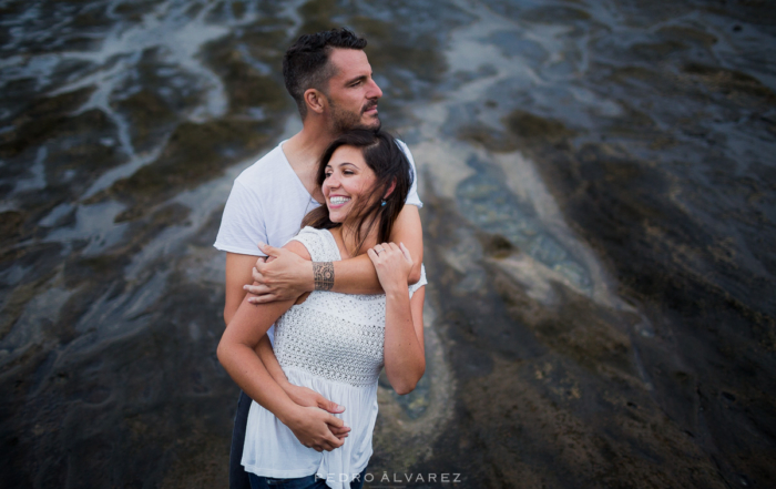 Fotos boda en Las Palmas de Gran Canaria, pre boda Confital