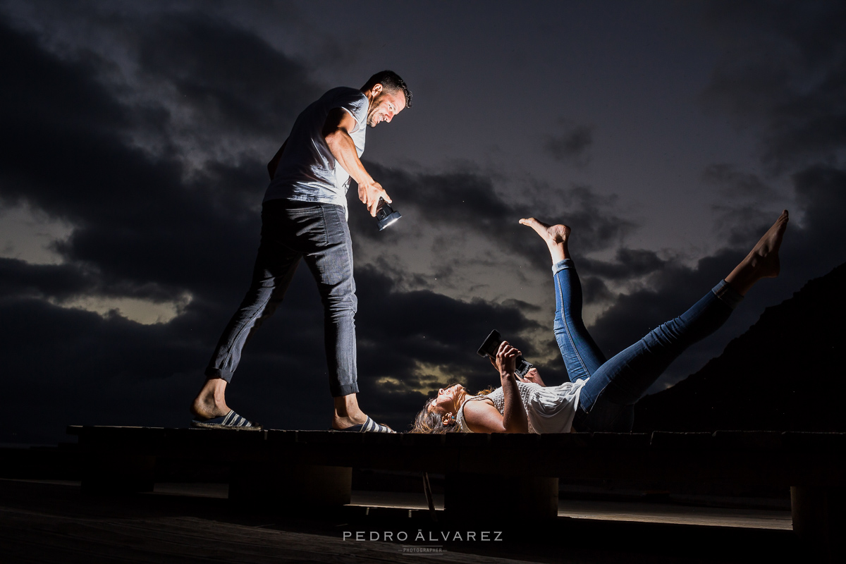 Fotos de boda en Las Palmas de Gran Canaria pre boda Confital