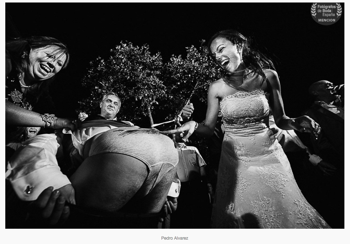 Premio nacional de fotografía de boda para Pedro Álvarez