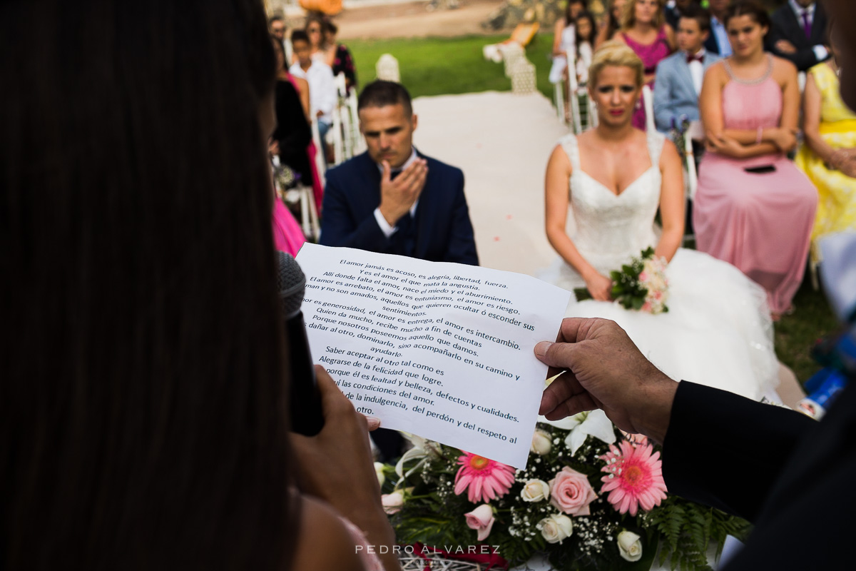 Boda en Hoya del Pozo Gran Canaria