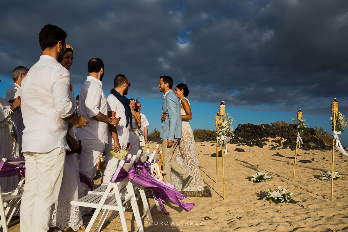 Fotógrafos de bodas ibicencas en Fuerteventura