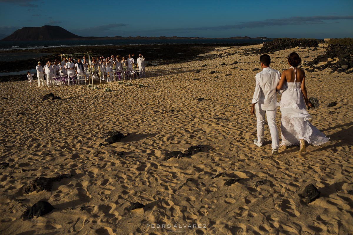 Fotógrafos de bodas ibicencas en Fuerteventura