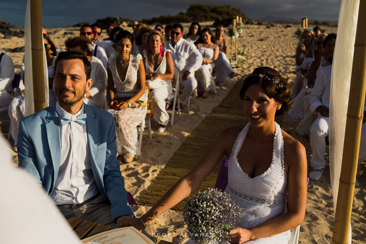 Bodas ibicencas en Canarias