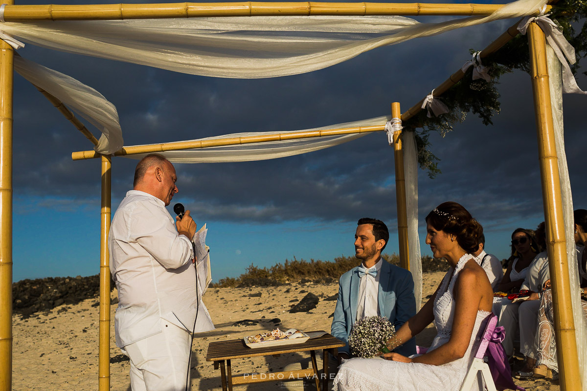 Bodas ibicencas en Canarias