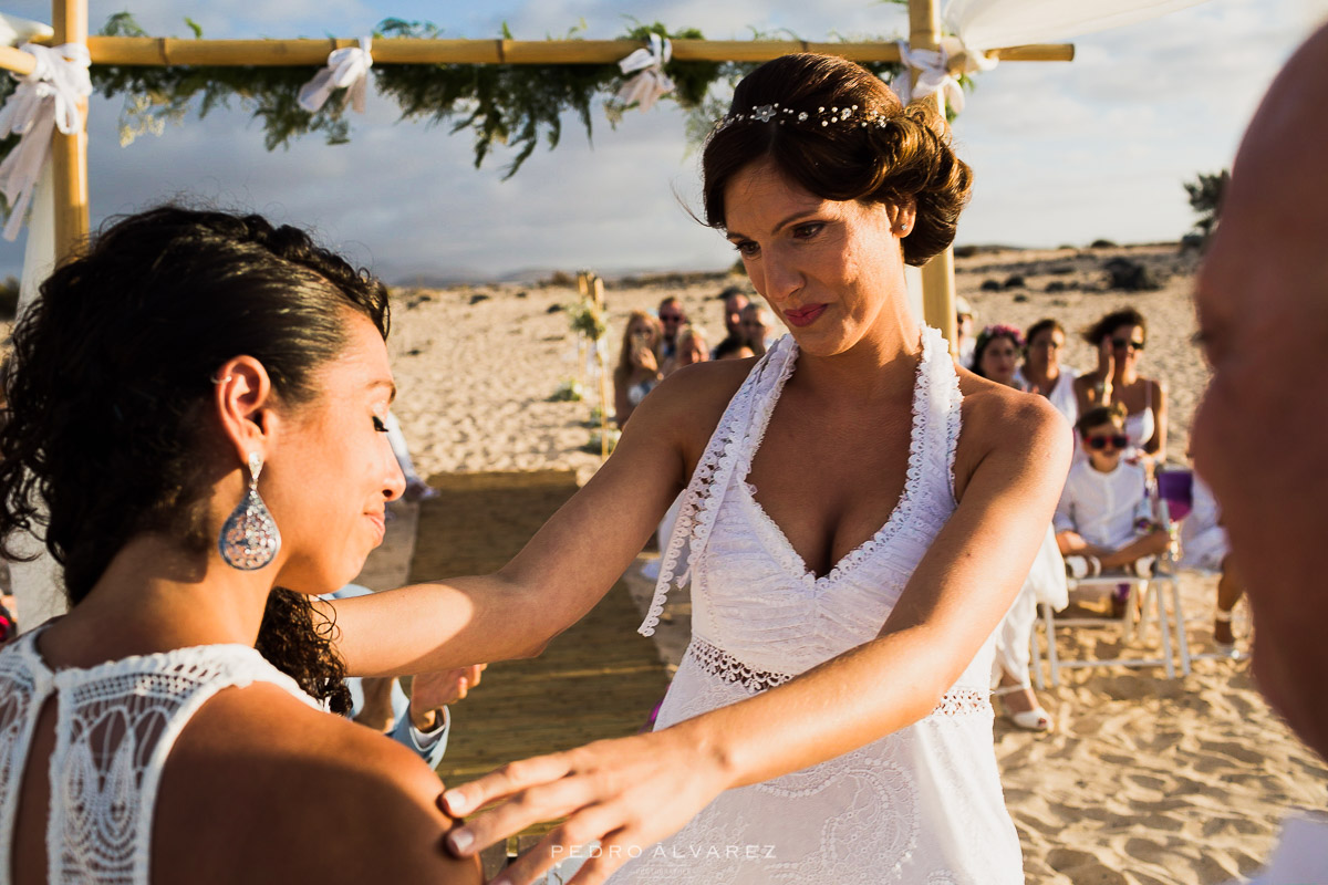 Bodas ibicencas en Canarias