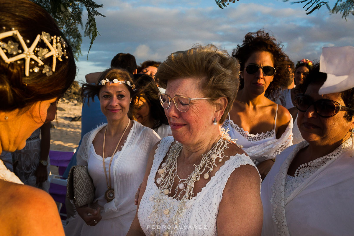 Fotos de Bodas ibicencas en la playa