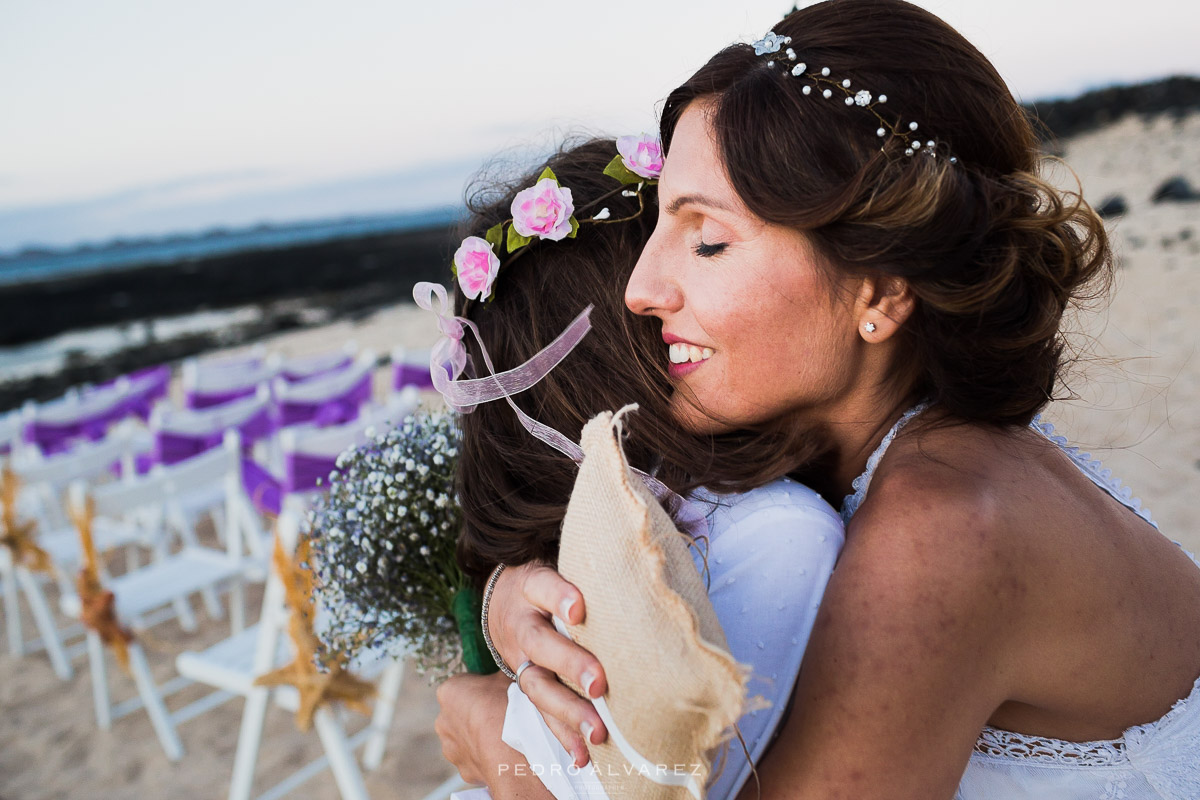 Fotógrafos de boda ibicenca en Fuerteventura