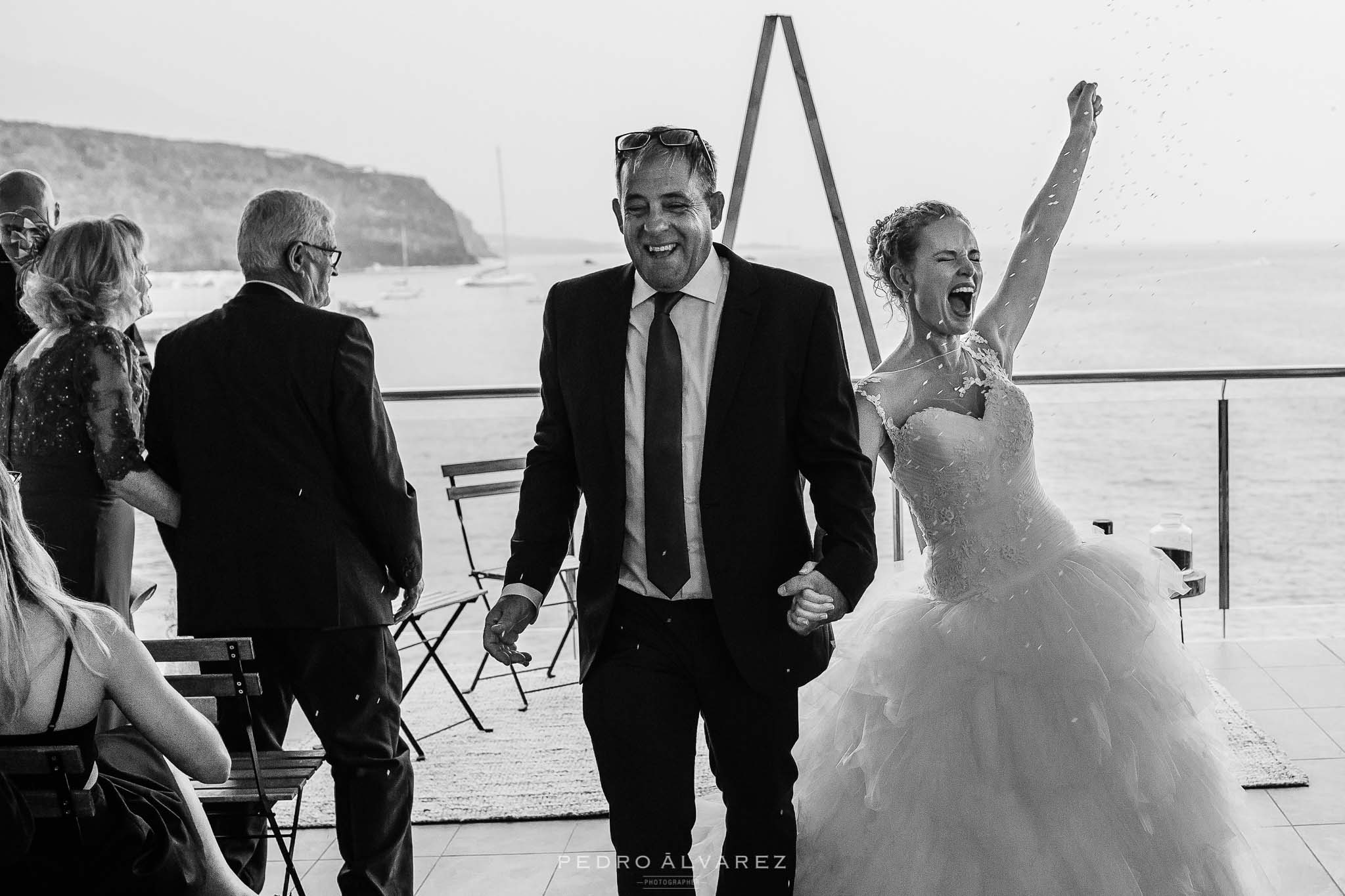 Fotógrafos de boda en La Palma, Tenerife, Canarias