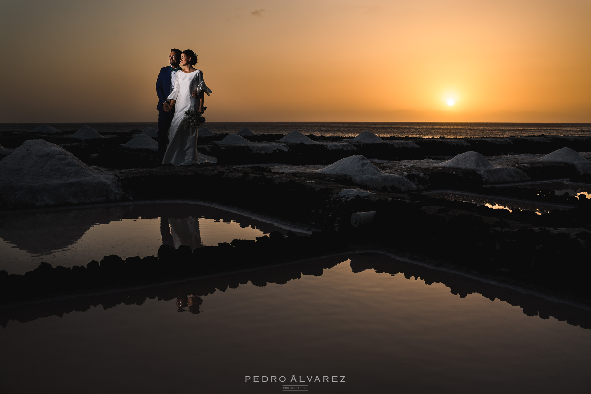 Fotos de boda en La Palma Jardín de la Sal 