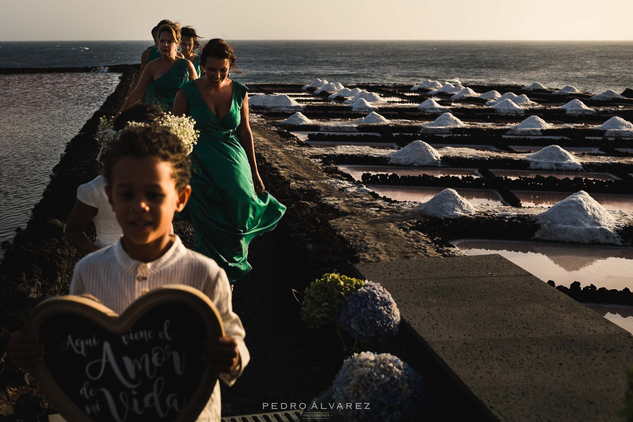 Fotos de boda en La Palma Jardín de la Sal 