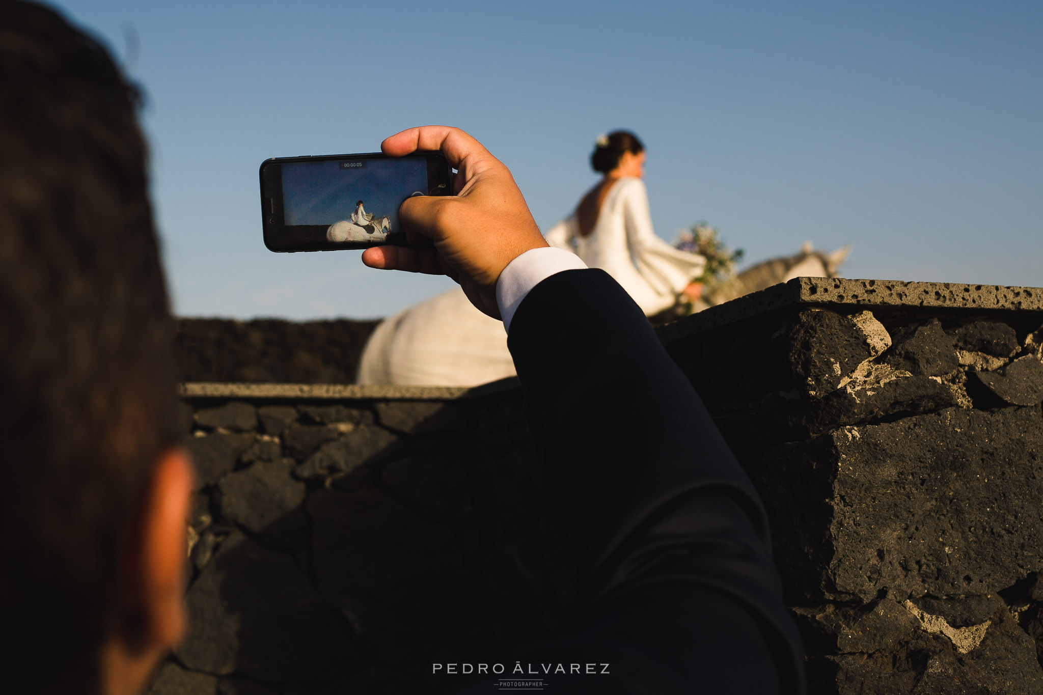 Fotos de boda en La Palma Jardín de la Sal 