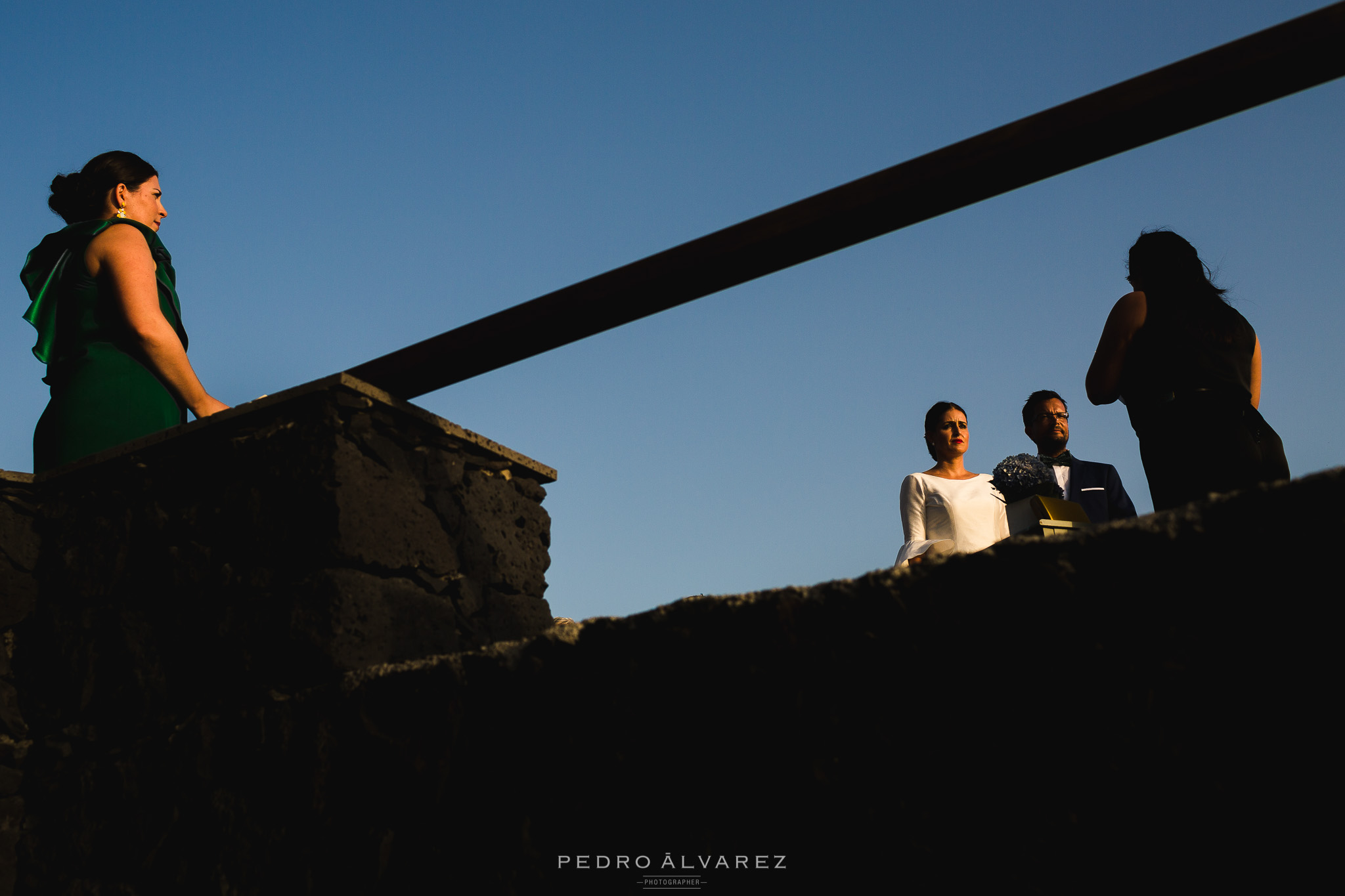 Fotos de boda en La Palma Jardín de la Sal 