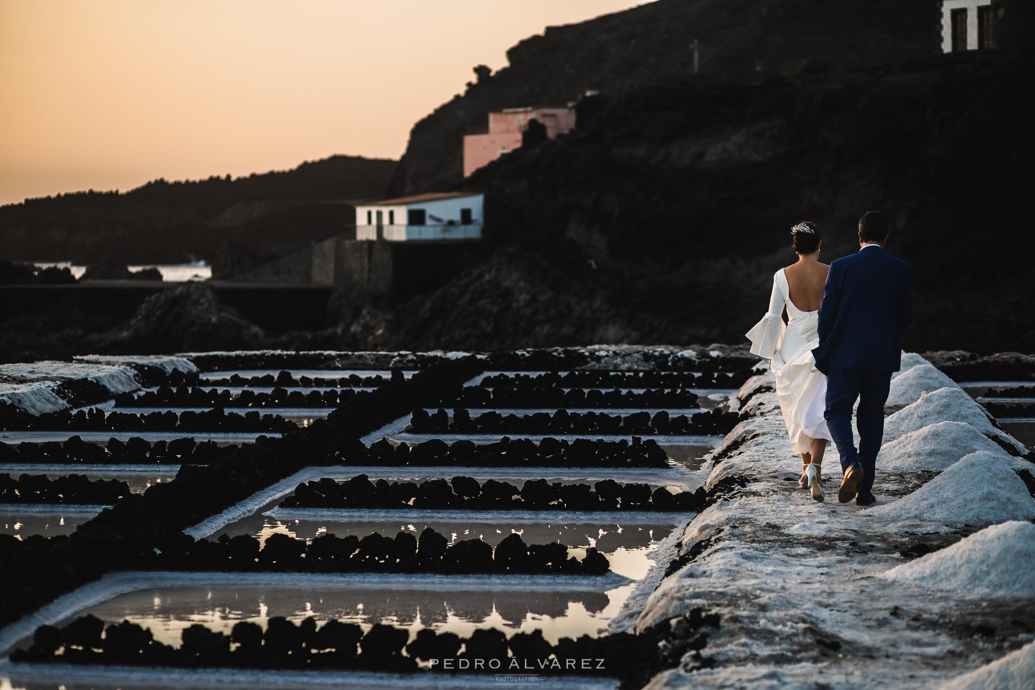 Fotos de boda en La Palma Jardín de la Sal 