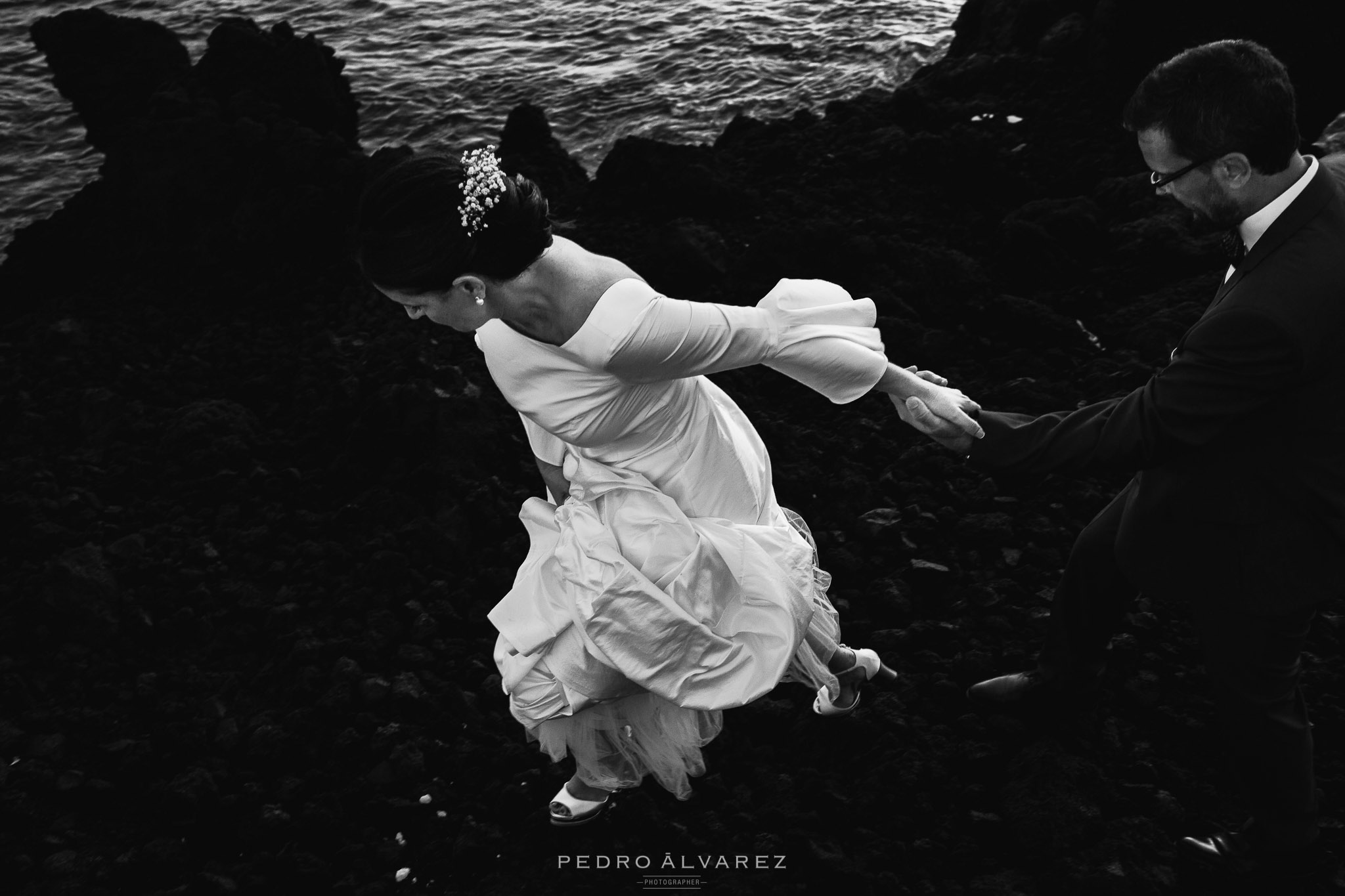 Fotos de boda en La Palma Jardín de la Sal 