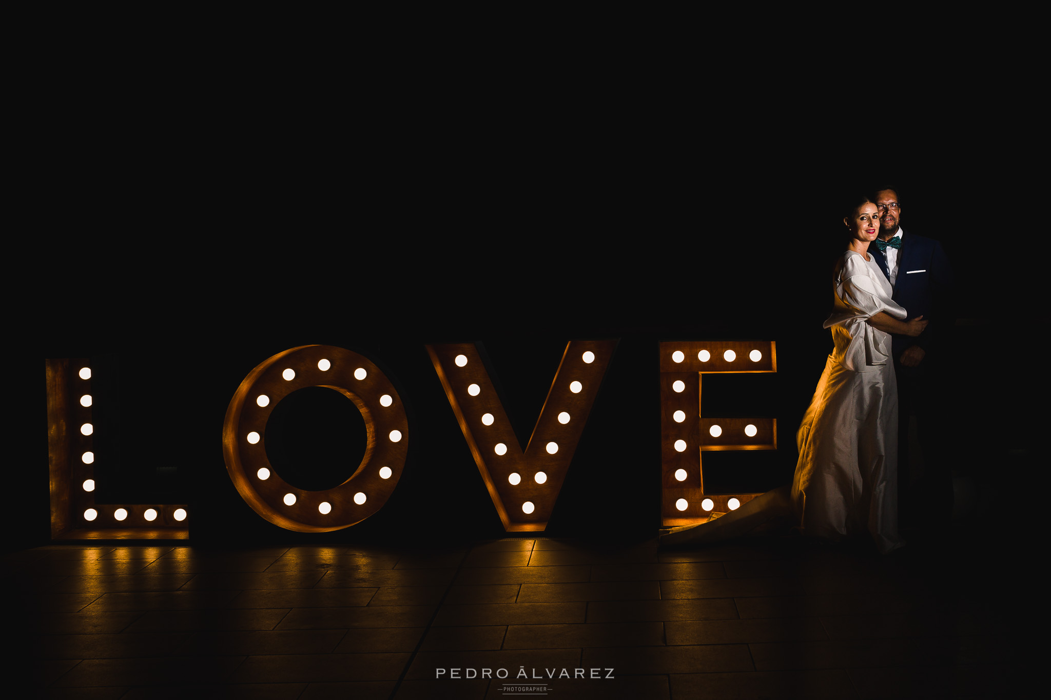 Fotos de boda en La Palma Jardín de la Sal 