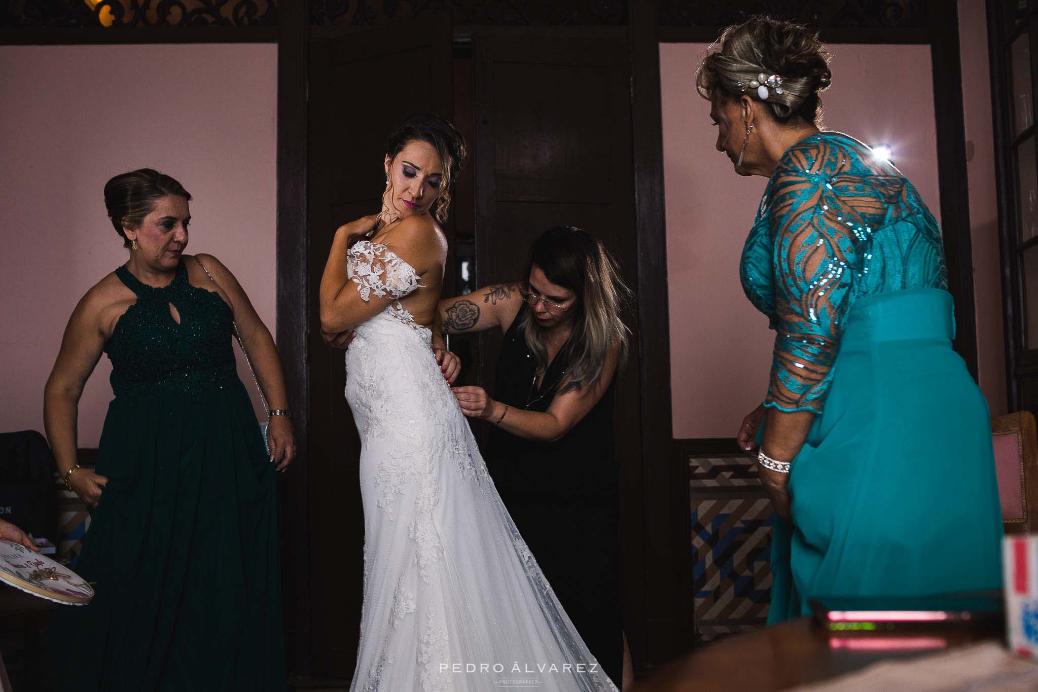 Fotos de boda en la Finca Yanes La Palma