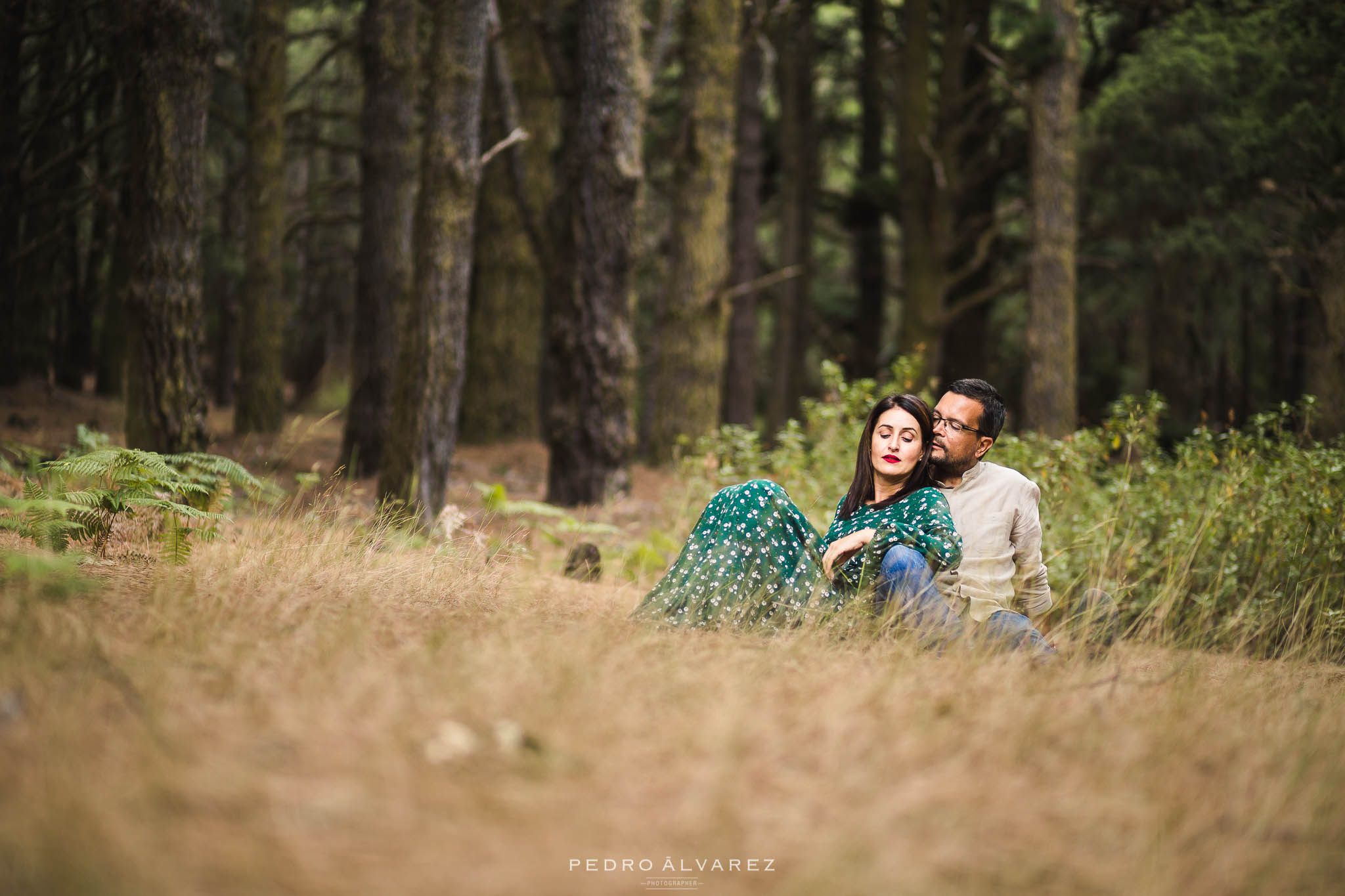 Fotos de pre boda en La Palma Canarias A&A