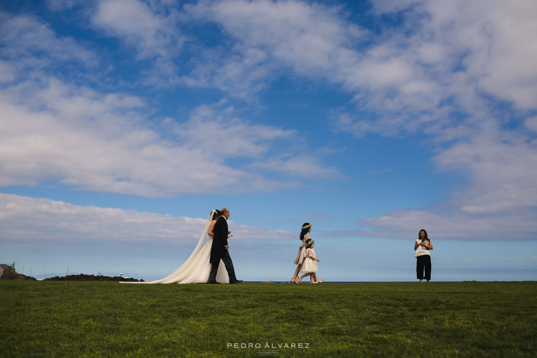 Fotografos de bodas Tenerife - boda en campo de golf