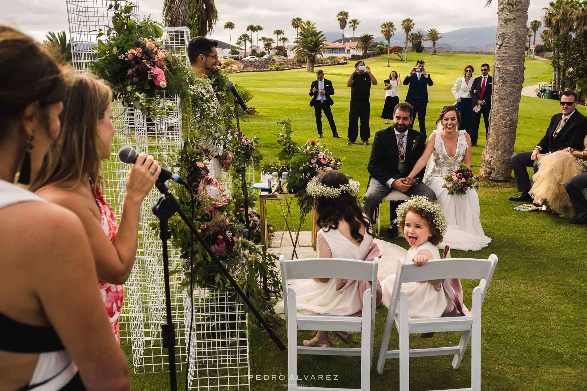 Fotografos de bodas Tenerife - boda en campo de golf