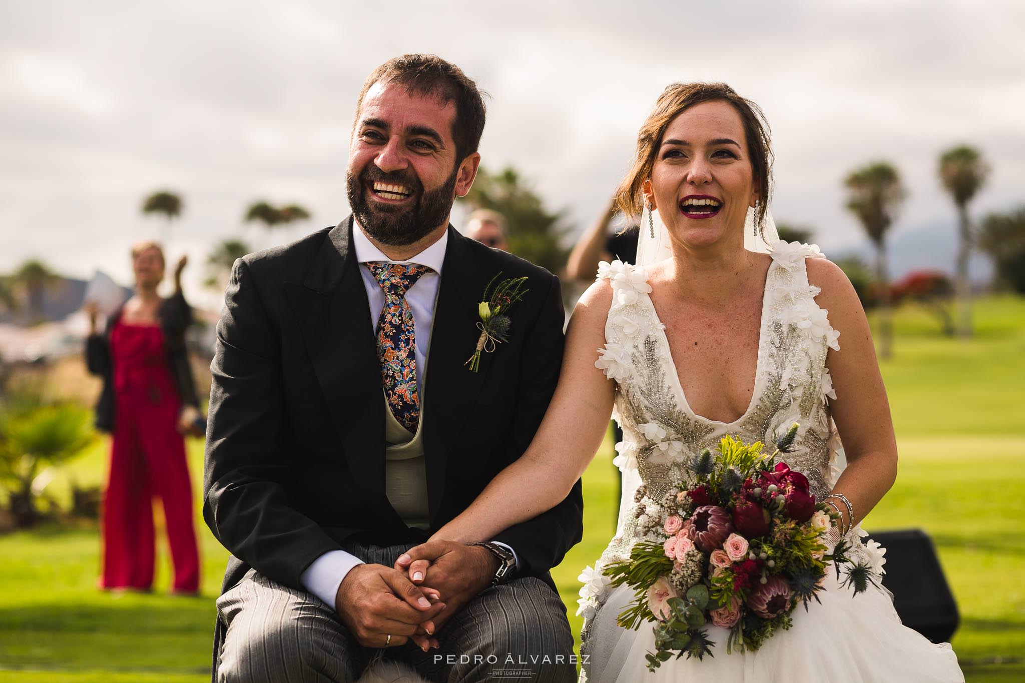 Fotografos de bodas Tenerife - boda en campo de golf