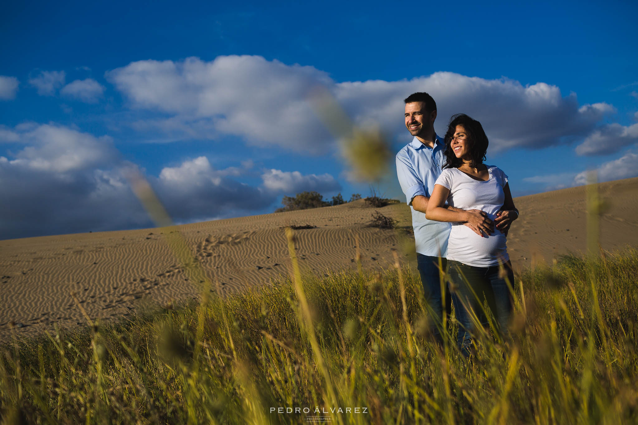 Fotos de embarazo en la playa Gran Canaria