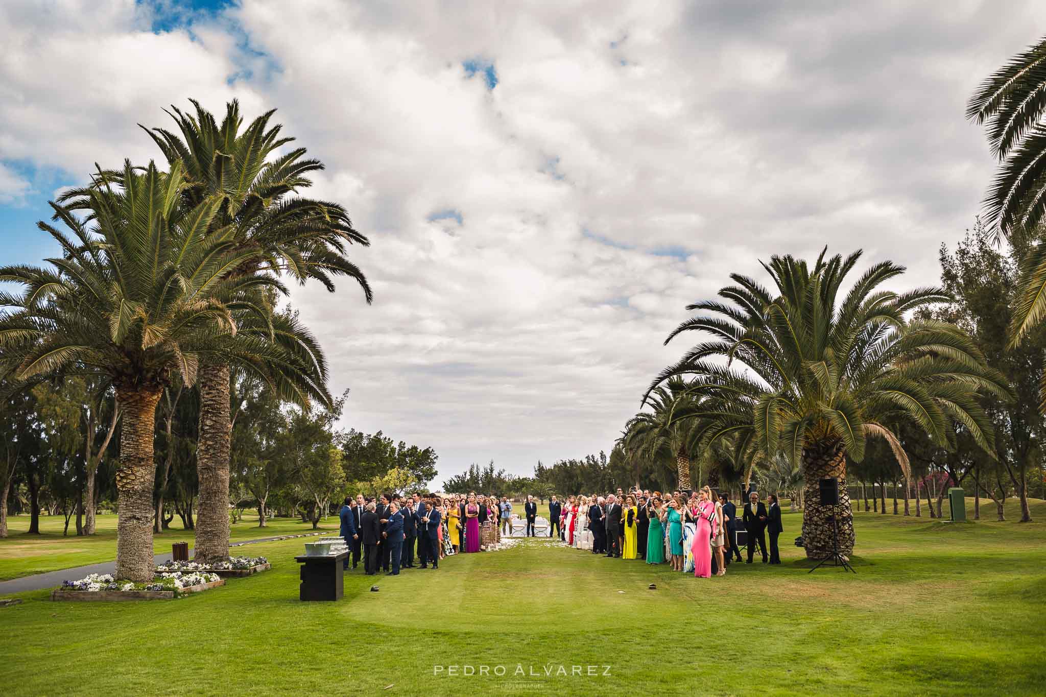 Reportaje boda realizado Gran Canaria en el Campo de Golf de Maspalomas