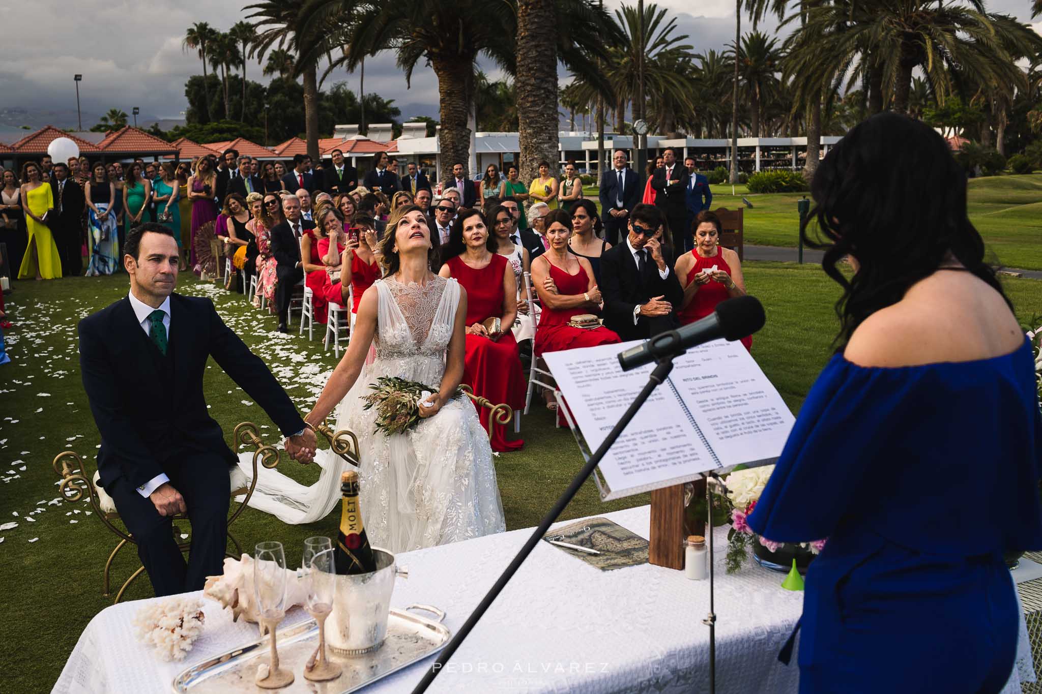 Reportaje boda realizado Gran Canaria en el Campo de Golf de Maspalomas