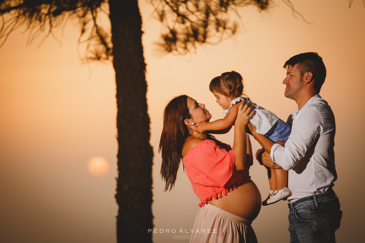Fotos de maternidad embarazo en Gran Canaria 