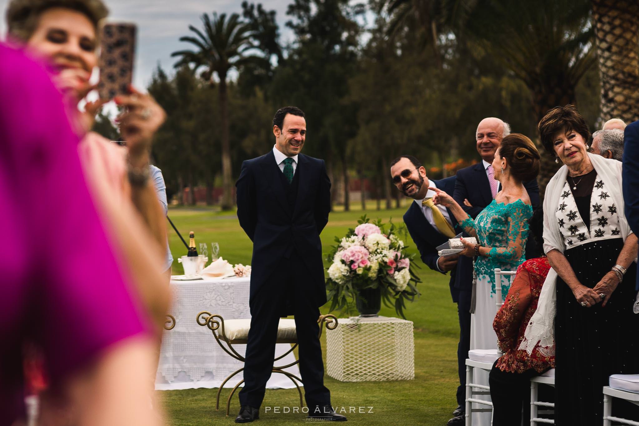 Reportaje boda realizado Gran Canaria en el Campo de Golf de Maspalomas
