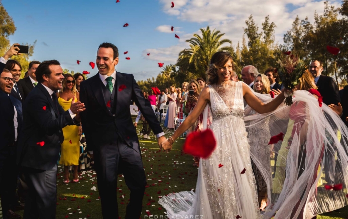 Reportaje boda realizado Gran Canaria en el Campo de Golf de Maspalomas