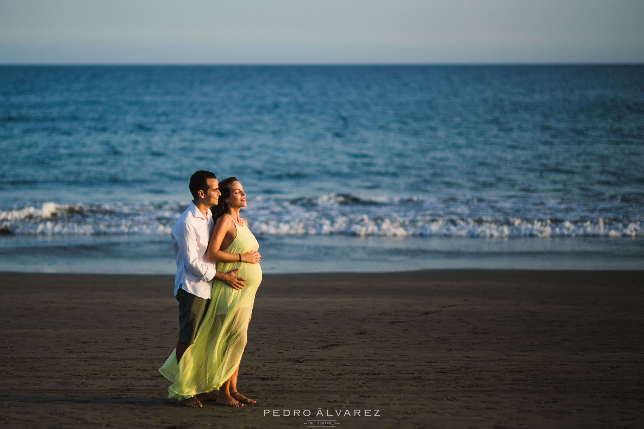 Fotos de maternidad en las Dunas de Maspalomas