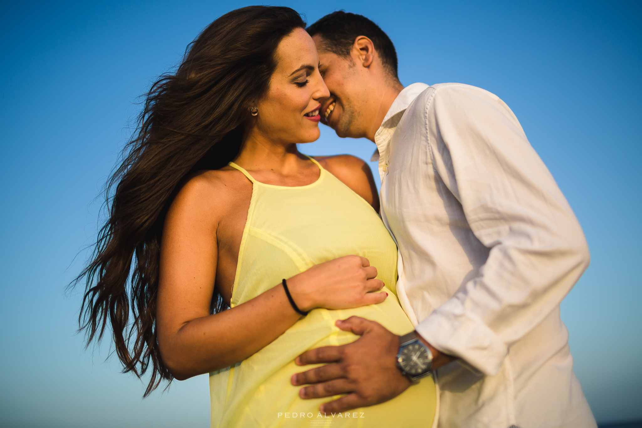 Fotos de maternidad en las Dunas de Maspalomas