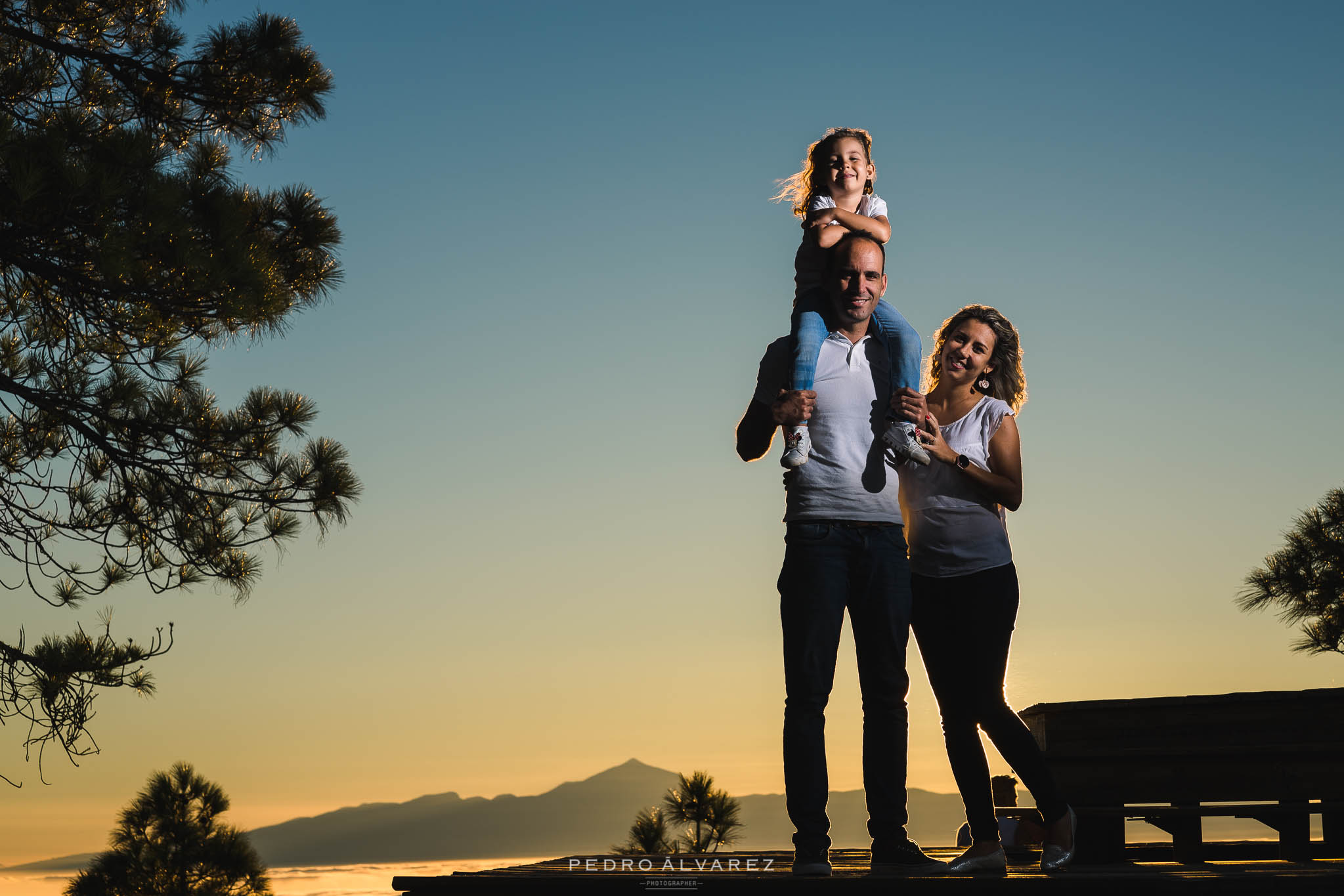 Fotografía familiar en Canarias