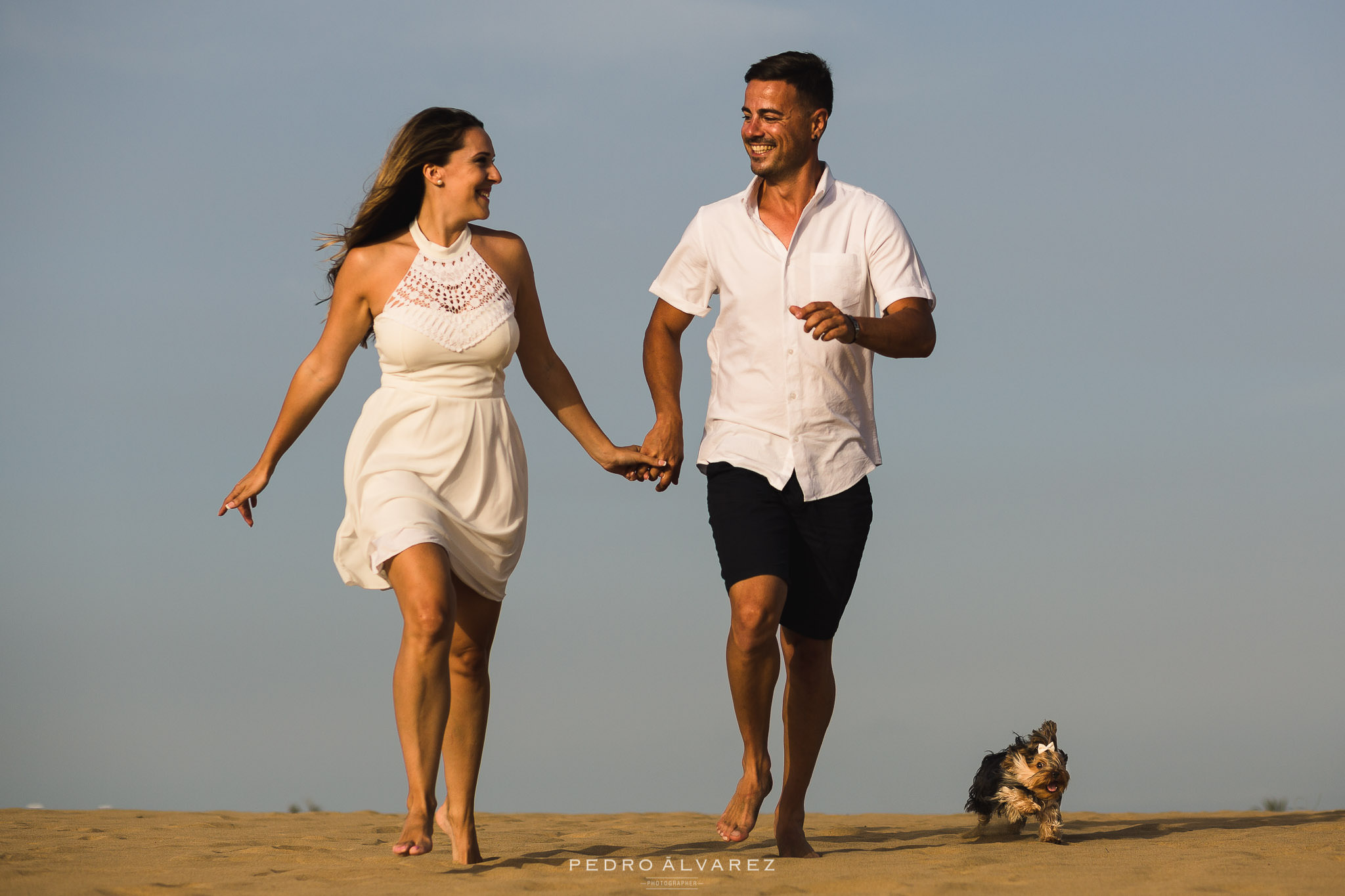 Sesión de fotos de mascotas y pre boda en Gran Canaria T & D