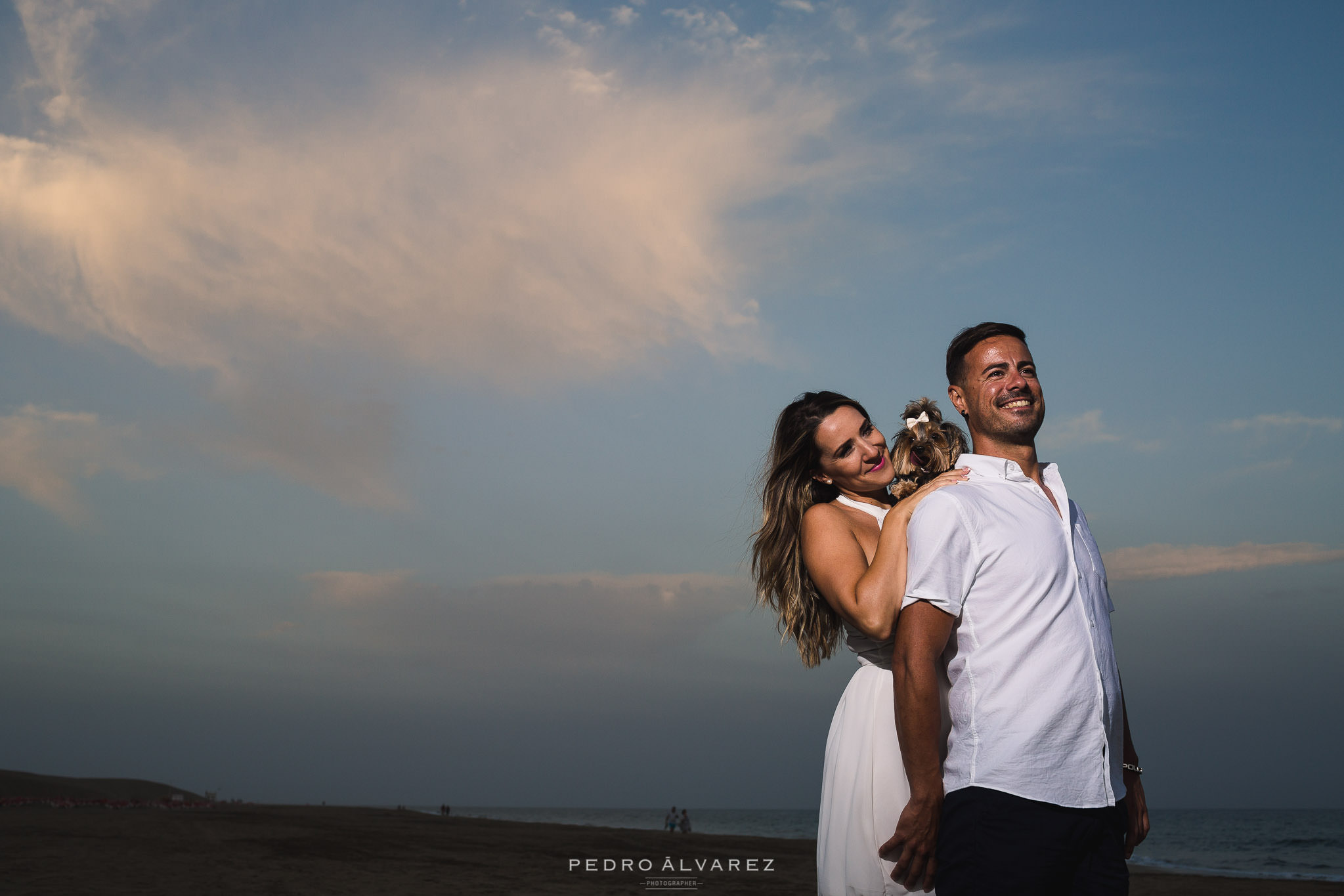 Sesión de fotos de mascotas y pre boda en Gran Canaria T & D