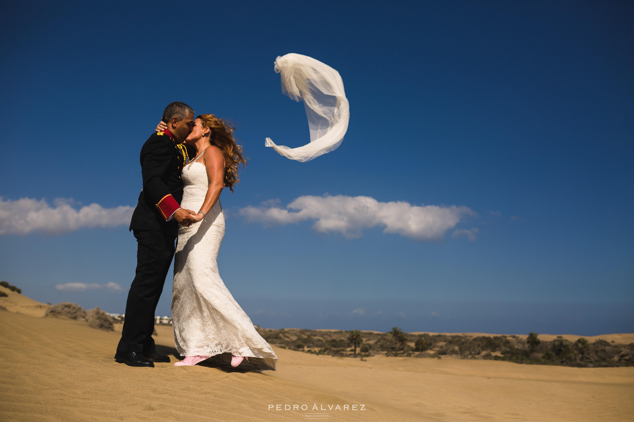 Sesión de fotos post boda Dunas de Maspalomas