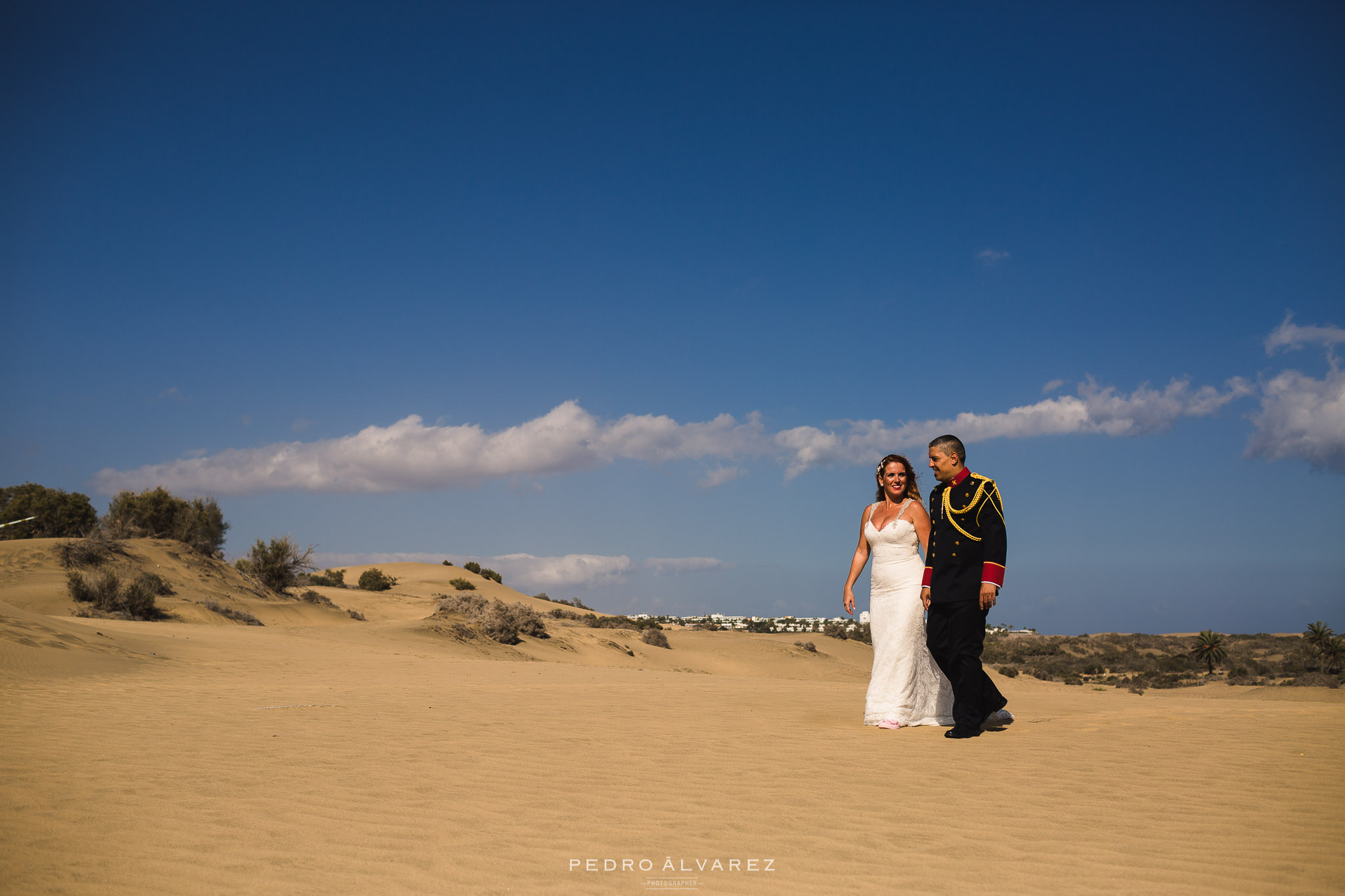 Sesión de fotos post boda Dunas de Maspalomas