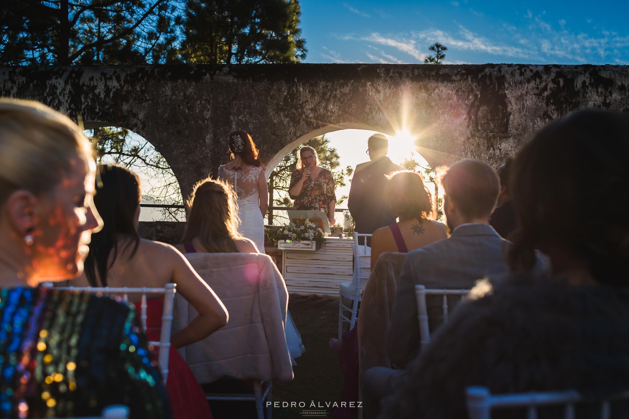 Mejores fotos boda Parador de Tejeda en Gran Canaria